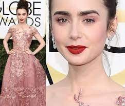 makeup ideas for pink dress