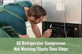 The refrigerant after a defrost cycle can cause a normal tapping sound. Ge Refrigerator Compressor Not Working Starts Then Stops Noisy Ready To Diy