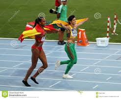 Ana peleteiro brión is a spanish triple jumper and the current national record holder. Ana Peleteiro And Dovile Dzindzaletaite Editorial Stock Image Image Of Champion Competitive 25927999