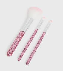 simple pleres pink glitter makeup