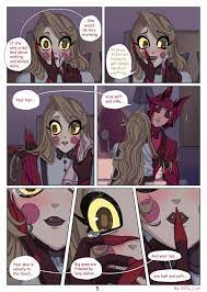 Charlastor Took Over My Life — 1/2 parts of fluffy charlastor comic I've  been...