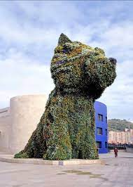 Updated and modified regularly accessed  Puppy Guggenheim Museum Bilbao
