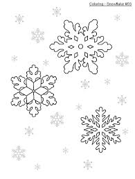 Snowflakes Coloring Pictures Page Free Snowflake Jimhannontan Info