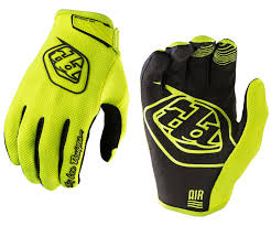 Troy Lee Designs Air Gloves Flo Yellow 2017 Youth