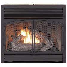 Duluth Forge Dual Fuel Ventless Fireplace Insert 32 000 Btu T Stat Control Model Fdf400t Zc