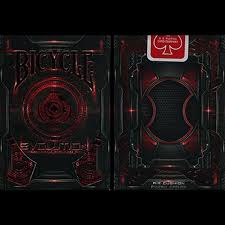 A magical, complex, and intricate deck of cards. Evolution Deck Red Bicycle By Elite Playing Cards 14 99