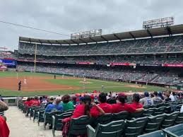 angel stadium section 109 home of los