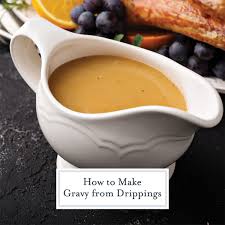 how to make gravy from drippings