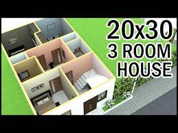 20 0 X30 0 3d House Plan 20x30 3