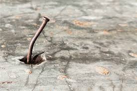 how to remove nails from concrete floor