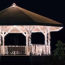 Shop Solar Powered 225 Led Outdoor String Lights Multiple Color Options Overstock 12737298