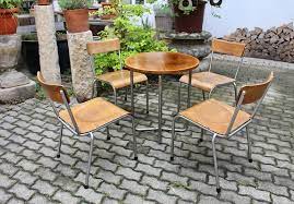 Bauhaus Style Dining Table Chairs