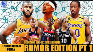 The lakers compete in the national basketball asso. Projecting 21 22 Lakers Roster Part 1 Should Lal Trade For Beal Or Derozan Pursue Paul Youtube