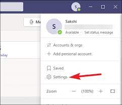 microsoft teams camera settings