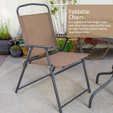 Folding Fabric Chairs Table