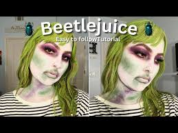 beetlejuice makeup tutorial easy to