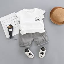 Boys, boys shorts 2020, boys summer 2020. Baby Boy Clothing Set 2020 Summer New Cartoon T Shirt Shorts Suit Children Girls Boys Clothes For Kids Outfit Denim Outfit Kids Story Shop