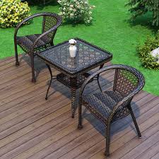 Leisure Open Air Rattan Outdoor Table