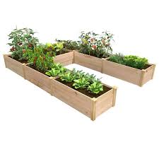 U Shaped Raised Garden Bed