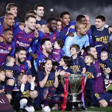 Hugo cerezo | miguel á. Barcelona Win La Liga Title As Lionel Messi Goal Secures Victory Over Levante La Liga The Guardian