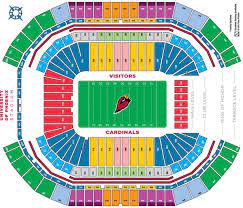 az cardinals stadium map arizona usa