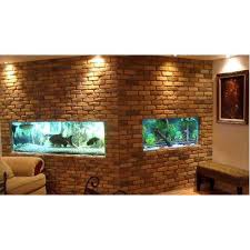 Decorative Wall Mounted Aquarium Size