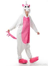 Wholesale Unicorn Animal Kigurumi Onesies Unisex Flannel Hoodie Pajamas Anime Costumes Cosplay Sleepwear For Men Women Adults