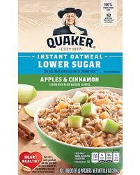 When you divide the 2, its 18.75 calories in 1 tablespoon of quaker oats. Lower Sugar Instant Oatmeal Apples Cinnamon Quaker Oats