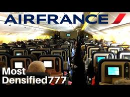 air france boeing 777 300er economy