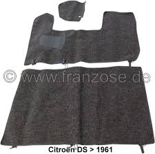 ds 1961 carpet set in dark grey gris