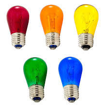 Multi Color Light Bulbs Commercial Light Strand Bulbs
