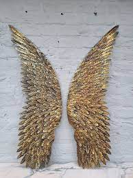 Metal Wings Wall Decoration Angel Wings