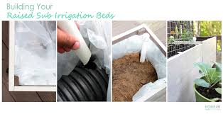 Home home improvement diy raised planter box (w/ hidden wheels). Garden Fever Prt 3 Building Raised Sub Irrigation Beds