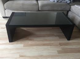Vasagle industrial nesting tables, set of 2 side tables, end tables with raised edges, coffee tables for living room, rustic brown and black ulnt222b01 4.8 out of 5 stars 134 $71.99 $ 71. Beautiful Dark Brownblack Coffee Table With Removable Glass Top For Sale In Swords Dublin From Claire Lalor