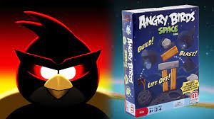 ANGRY BIRDS in SPACE Game by Mattel. Total Destruction! - YouTube