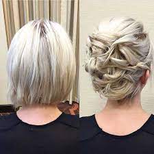 To get the illusion of an updo with short hair, you should be in possession of a few hairgrips, hair accessory or both. 48 Sexy And Sassy Updos For Short Hair