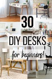 When i saw this, i was just in love. 30 Diy Desk Ideas For Beginners You Can Build Today Anika S Diy Life