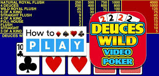 how to play deuces wild video