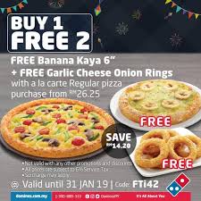 Find your nearest domino's store for the latest pizza coupons & vouchers. Harga Domino Pizza Malaysia Promotion