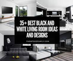best black and white living room ideas