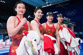 China only won its first winter olympics gold medal, in speedskating, in 2002. Team China Win Swimming Relay Gold At Tokyo Olympics Cgtn