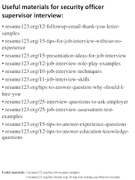 Security Guard Resume Example Security Officer Resume Examples And