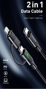 Mcdodo Usb Type C Cable To Usb C Pd Fast Charging And Lighting Connectors In 2 In 1 Mcdodo Worldwide