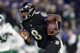 Lamar jackson football jerseys, tees, and more are at the official online store of the nfl. Lamar Jackson Adds To Mvp Resume As Ravens Clinch Afc North With Win Vs Jets Bleacher Report Latest News Videos And Highlights