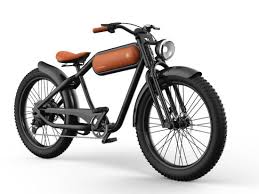 retro electric bike cafe racer from