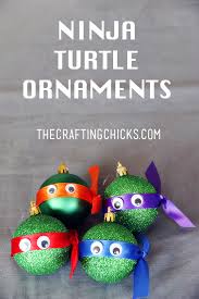 diy ninja turtle ornaments the