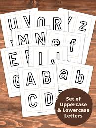 printable letter flashcards a z
