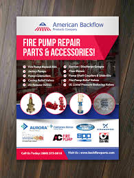 Flyer Design For American Backflow Products Company By