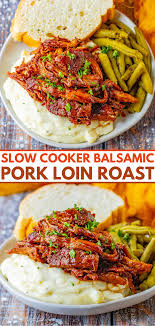slow cooker pork loin roast with
