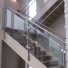 Indoor 304 Stainless Steel Glass